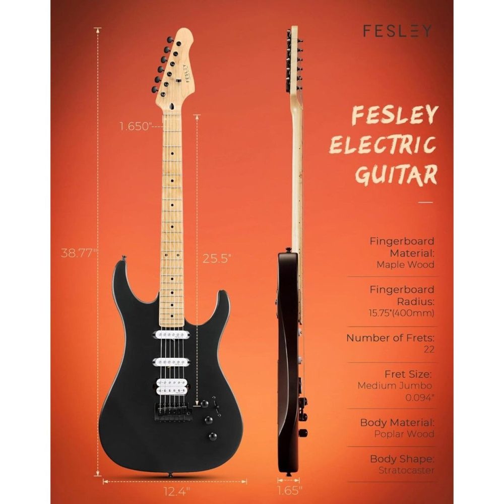 Đàn Guitar Điện Fesley FST350M