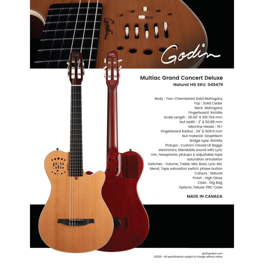 Godin Multiac Grand Concert Deluxe