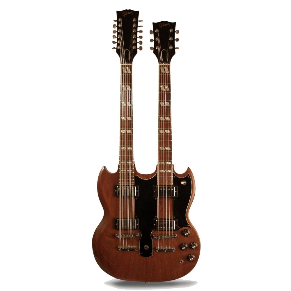 Đàn Guitar Điện Gibson EDS-1275 Walnut Vintage 1970 - Qua Sử Dụng - 12 Strings